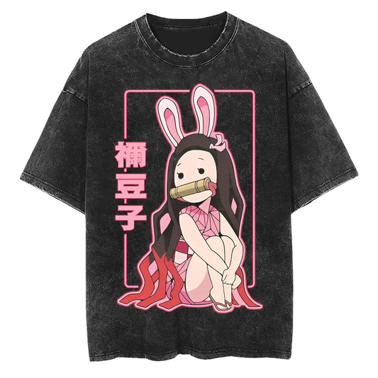 Demon Slayer Bunny Nezuko T-Shirt