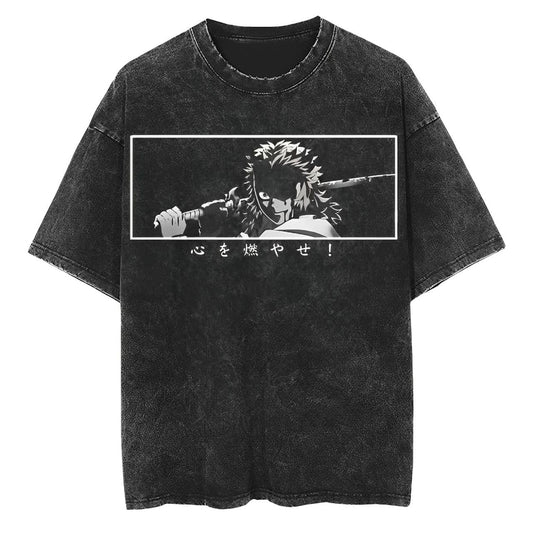 Demon Slayer Burn Your Heart T-Shirt