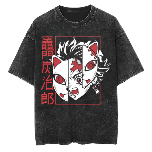 Demon Slayer Kitsune Mask T-Shirt