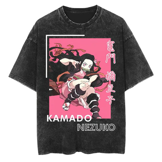 Demon Slayer Nezuko Pink T-Shirt