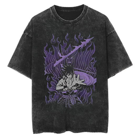 T-Shirt Naruto Mangekyo Fury