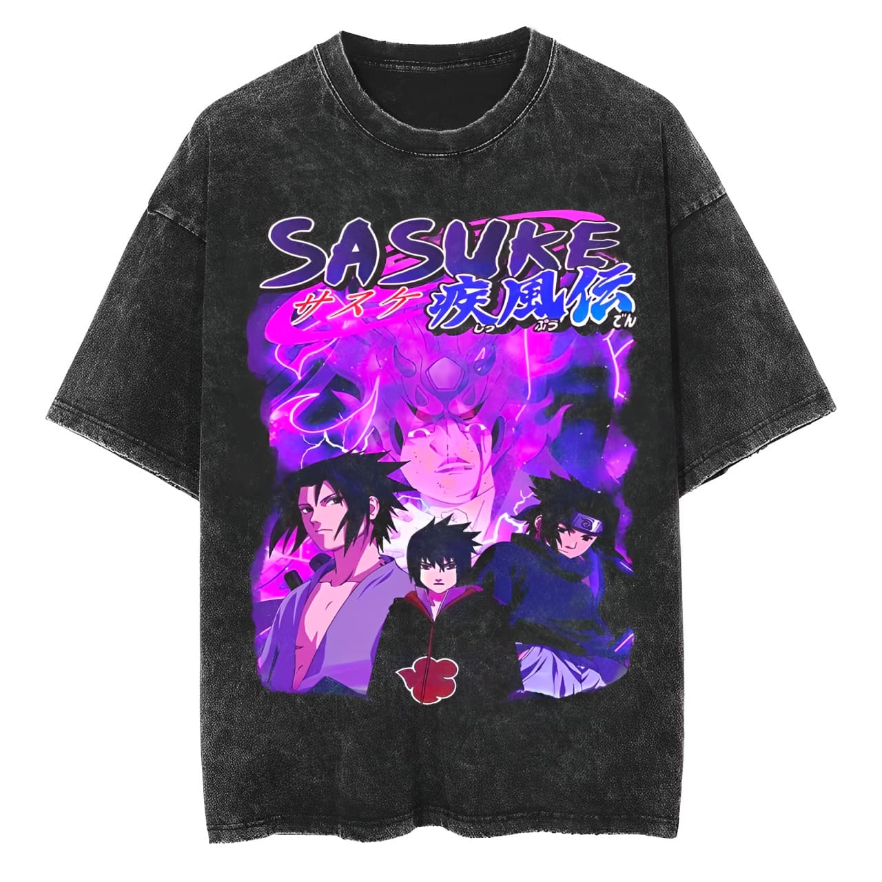 T-Shirt Naruto Sasuke Uchiha